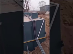 Kompleksowy sprzęt do oczyszczania ścieków ze stali węglowej MBR Szpital Domowy 10m3 / H