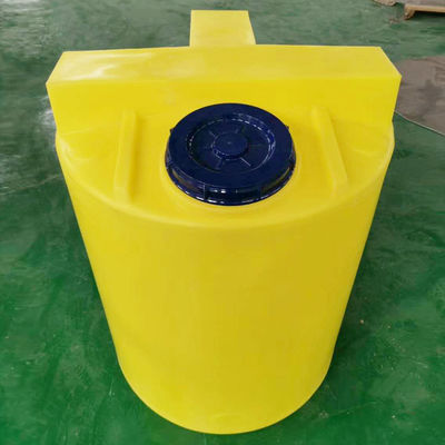 200L PE Płaskie dno plastikowe wiadro do mieszania PAM Dozowanie odczynnika do oczyszczania ścieków