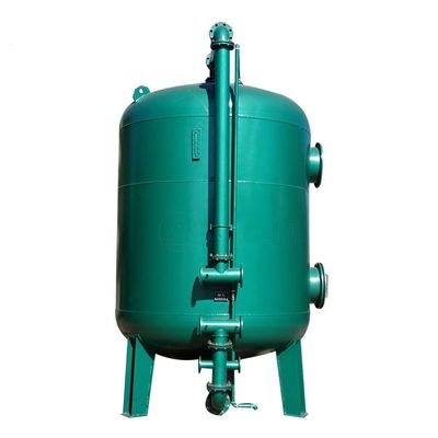 Filtr multimedialny 30m3 / H filtr mechaniczny ze stali nierdzewnej z piaskiem kwarcowym z węglem aktywnym