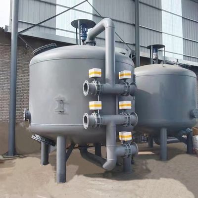 304 Filtr z węglem aktywnym ze stali nierdzewnej Sprzęt do oczyszczania ścieków Przemysłowy 2T / H