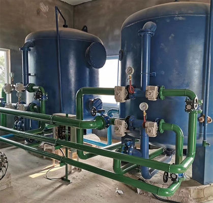 304 Filtr z węglem aktywnym ze stali nierdzewnej Sprzęt do oczyszczania ścieków Przemysłowy 2T / H