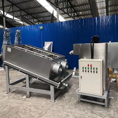 12m3 / H Maszyna do odwadniania szlamu spiralnego Odwadnianie szlamu węglowego ze stali nierdzewnej