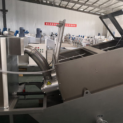 50m3 / H Maszyna do odwadniania szlamu ślimakowego dla zakładów chemicznych