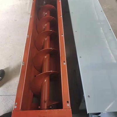 Przenośnik ślimakowy szlamu ze stali węglowej Przemysłowy przenośnik spiralny w proszku