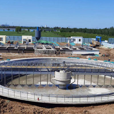 Miejska oczyszczalnia ścieków z podwieszonym napędem centralnym ze stali nierdzewnej