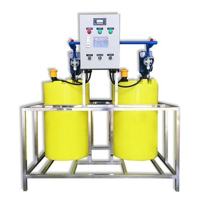 Automatyczny system dozowania chlorku inhibitora skali Przemysł chemiczny Oczyszczanie ścieków