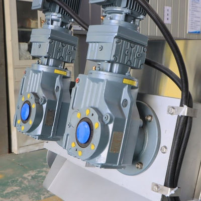 Przemysłowa maszyna do odwadniania szlamu Volute Gospodarstwo ściekowe Oczyszczanie ścieków kałowych