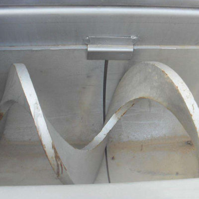 Poziomy przenośnik ślimakowy bezwałowy ze stali węglowej, ruchomy