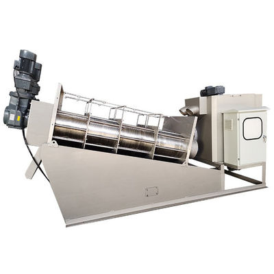 Mobilna maszyna do odwadniania osadów ślimakowych Automatyczna prasa śrubowa