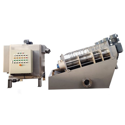 Mobilna maszyna do odwadniania osadów ślimakowych Automatyczna prasa śrubowa