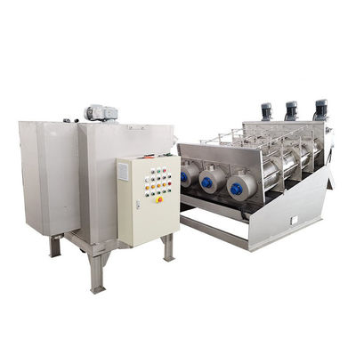 Mobilna maszyna do odwadniania osadów ślimakowych Automatyczna prasa śrubowa