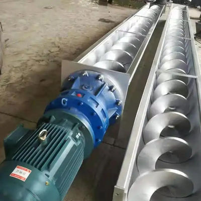 Bezwałowy ślimakowy przenośnik ślimakowy do peletów ze stali nierdzewnej