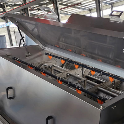 Prasa śrubowa Sprzęt do odwadniania osadów Automatyczna maszyna do odwadniania spiralnego