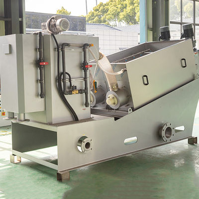 100m3 / H Maszyna do odwadniania osadów spiralnych Sprzęt do oczyszczania osadów SUS316L