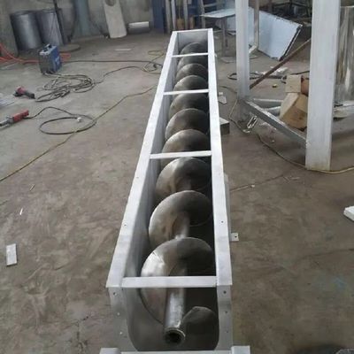 Dwuwałowy poziomy przenośnik ślimakowy ze stali nierdzewnej 1000 mm dla przemysłu węglowego
