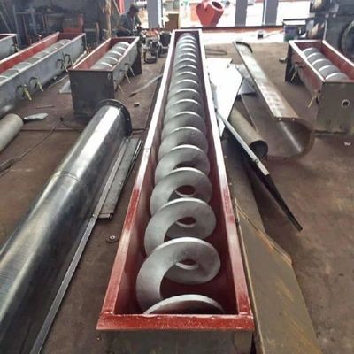 Dwuwałowy poziomy przenośnik ślimakowy ze stali nierdzewnej 1000 mm dla przemysłu węglowego