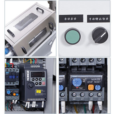 W pełni automatyczny sprzęt do odwadniania osadów spiralnych 304SS 30-50 kg / h