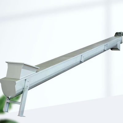 Konfigurowalny przenośnik ślimakowy ze stali węglowej Podajnik suchego proszku typu U o długości 7 m