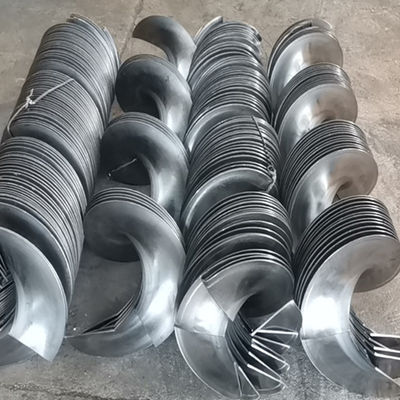 Konfigurowalny przenośnik ślimakowy ze stali węglowej Podajnik suchego proszku typu U o długości 7 m