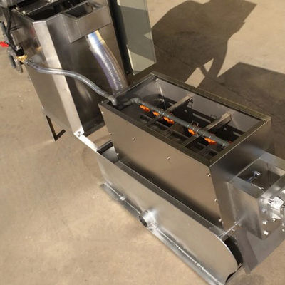 SS304 / 316 Maszyna do odwadniania osadów z prasą śrubową 2,25 kW Automatyczna praca