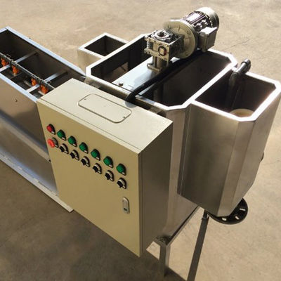 SS304 / 316 Maszyna do odwadniania osadów z prasą śrubową 2,25 kW Automatyczna praca