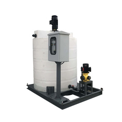 Energooszczędny system dozowania koagulantu PE 2000L / H do cyrkulacji stabilizatora wody chłodzącej