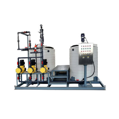 Energooszczędny system dozowania koagulantu PE 2000L / H do cyrkulacji stabilizatora wody chłodzącej