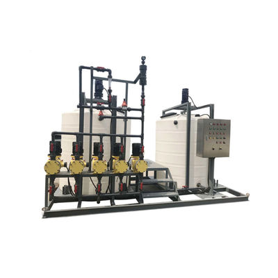 Energooszczędny system dozowania koagulantu PE 2000L / H do cyrkulacji stabilizatora wody chłodzącej