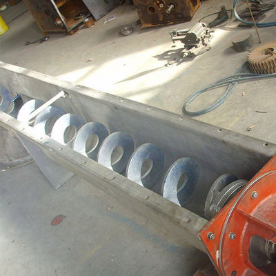 Przenośnik ślimakowy ze stali nierdzewnej o regulowanej prędkości Przenośnik spiralny 12t/H