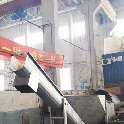 50m3/h Bezwałowy przenośnik ślimakowy ze stali węglowej Zautomatyzowany przenośnik spiralny ze stali nierdzewnej