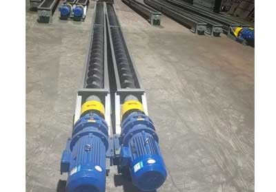 Przenośnik ślimakowy z białego cynku, przenośnik ślimakowy 250 mm