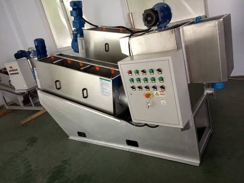 Jednostka odwadniania osadu ze stali stopowej