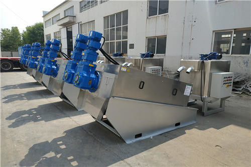 Jednostka odwadniania osadu ze stali stopowej