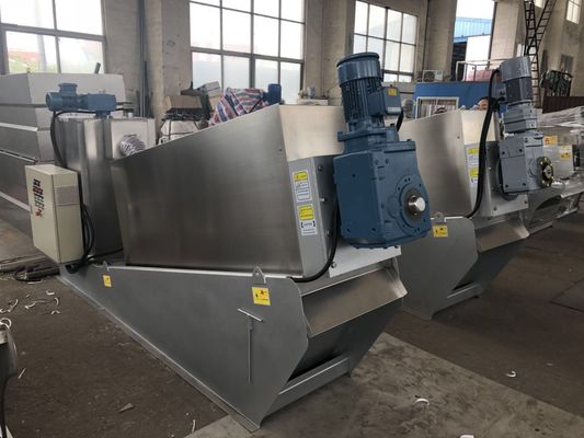 Jednostka odwadniania osadu ze stali stopowej