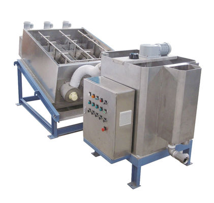 Maszyna do odwadniania osadów ślimakowych z trzema silnikami 300 klasy przemysłowej