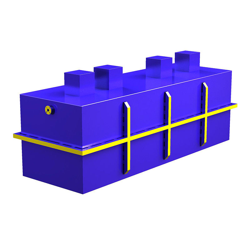 Pochowany ze stali węglowej MBR Kompleksowy sprzęt do oczyszczania ścieków Szpital Domowy 10m3 / H