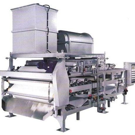20 kg / h Prasa taśmowa Odwadnianie osadu, 1000 mm Prasa taśmowa do oczyszczania ścieków