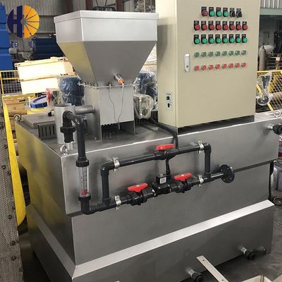SS304 Automatyczny zintegrowany system dozowania PAM 1000l / H Oczyszczanie ścieków
