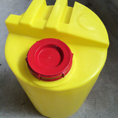 200L PE Płaskie dno plastikowe wiadro do mieszania PAM Dozowanie odczynnika do oczyszczania ścieków