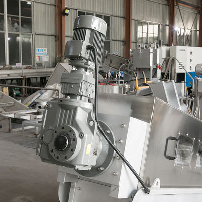 304 Maszyna do odwadniania osadów szlamowych ze stali nierdzewnej Prasa ślimakowa Industrial Automatic