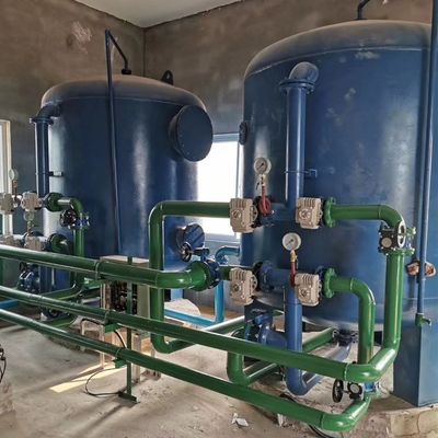 5m³ / H Filtr piaskowy ze stali węglowej manganu Usuwanie manganu z wody podziemnej