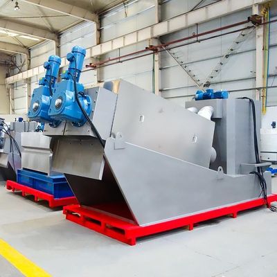 Prasa śrubowa Urządzenia do odwadniania osadów w zakładach chemicznych W pełni automatyczne