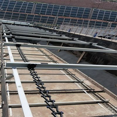 Niemetaliczny skrobak do szlamów łańcuchowych 0,37 kW do miejskiej oczyszczalni ścieków
