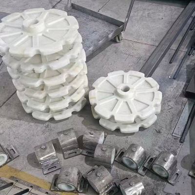 Sterowanie PLC Niemetaliczny system zgarniacza szlamu Łańcuchowy skrobak do żużla 1-18m
