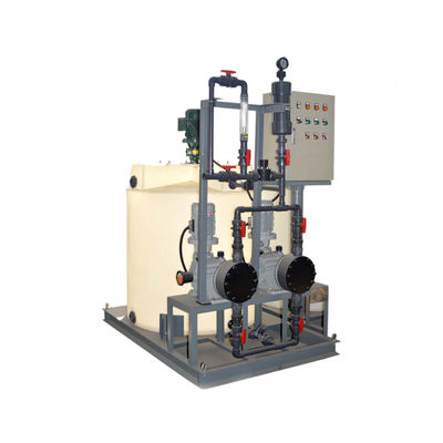 Energooszczędny system dozowania koagulantu PE 2000L / H do cyrkulacji stabilizatora wody chłodzącej