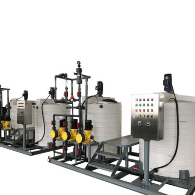 Energooszczędny system dozowania koagulantu PE 2000L / H do cyrkulacji stabilizatora wody chłodzącej