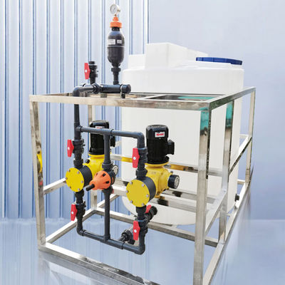 CE ISO 250L ~ 10000L W pełni automatyczna maszyna dozująca System dozowania flokulantu PAC / PAM