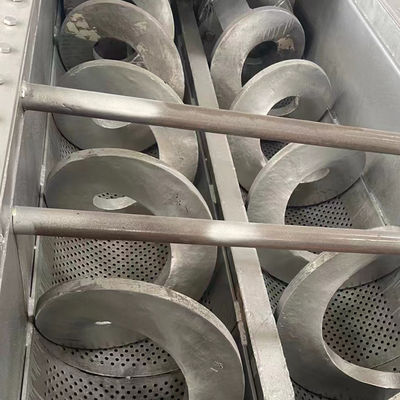 Slag Sprial 304 ze stali węglowej, śrubkowy przenośnik do cementu