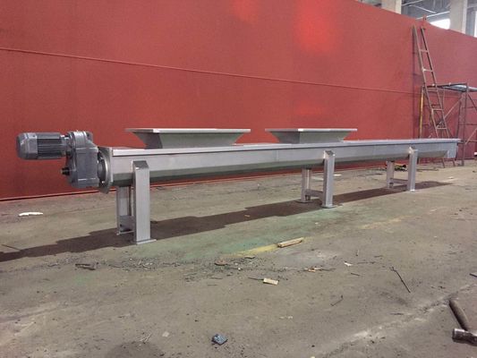 Przenośnik ślimakowy ze stali węglowej, przenośnik ślimakowy wyładowczy 300 mm