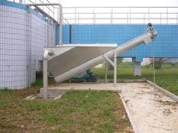 Prasa ślimakowa do ścieków, 1,2 m3 / h Mała prasa ślimakowa do odwadniania